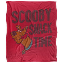 (36in x 58in, Multicoloured) Scooby Doo Scooby Snack Time Blanket