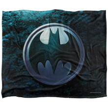 (58in x 36in, Multicoloured) Batman Big Logo Blanket