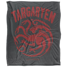 (36in x 58in, Multicoloured) Game Of Thrones Targaryen Crest Blanket