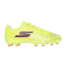 (10 UK Child, Yellow/Black) Skechers Childrens/Kids Crib Firm Ground Football Boots