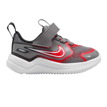 (9 UK Child, Grey/Red) Nike Childrens/Kids Downshifter 12 Trainers