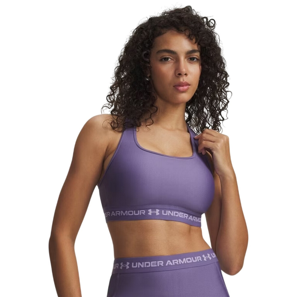Under Armour (8 Uk, Purple) Womens/Ladies Medium Impact Sports Bra