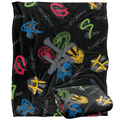 Harry Potter (36in x 58in, Multicoloured) Harry Potter Repeat Print Blanket 2