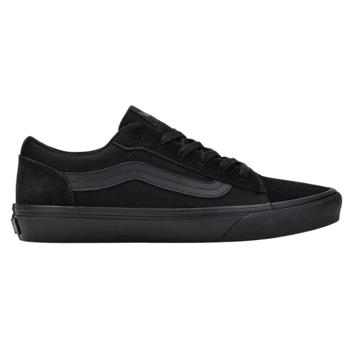 Vans (9.5 UK, Black) Vans Mens Canvas Trainers