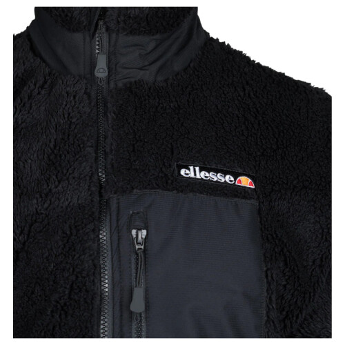 Ellesse (M, Black) Ellesse Mens Cervacol Fleece Jacket 2