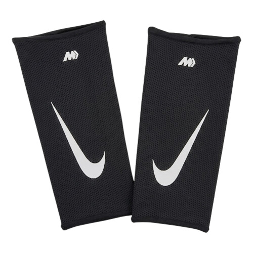 Nike (M, Black/Light Orange) Nike Mercurial Lite Shin Guards Set 2