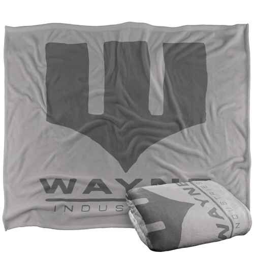 Batman (36in x 58in, Multicoloured) Batman Wayne Industries Blanket 2