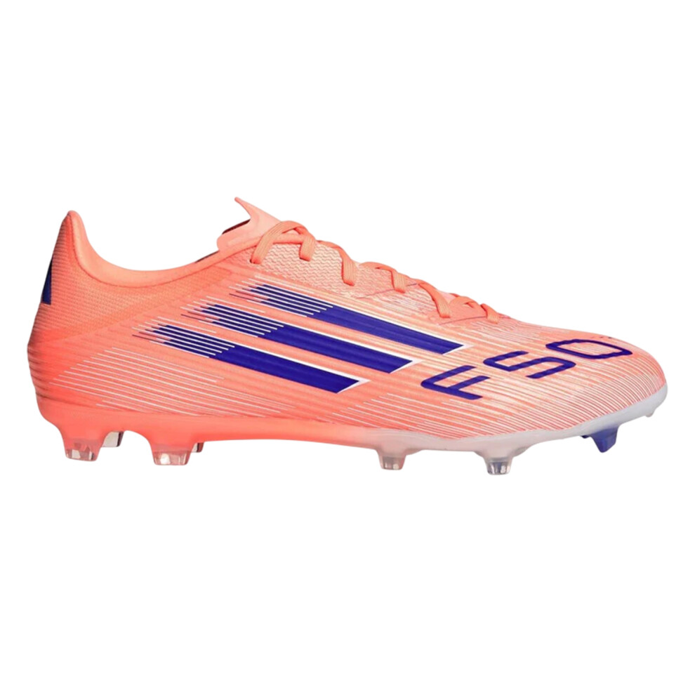 Adidas (9.5 Uk, Orange/Blue) Mens F50 League Football Boots