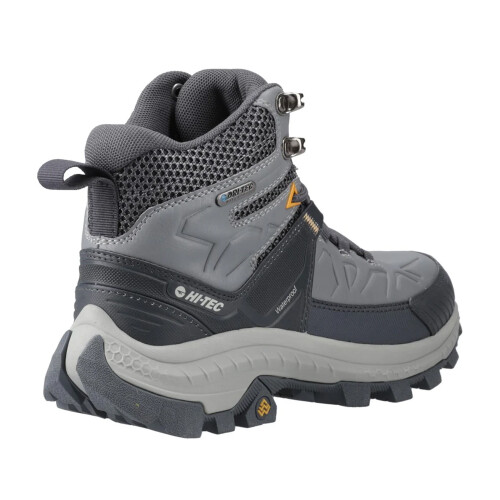 (6 UK, Cool Grey) Hi-Tec Mens Rainier Hiking Boots 1