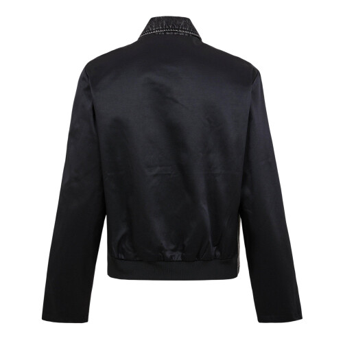 Diesel (M, Black) Diesel Mens Stone Wash Bomber Jacket 1
