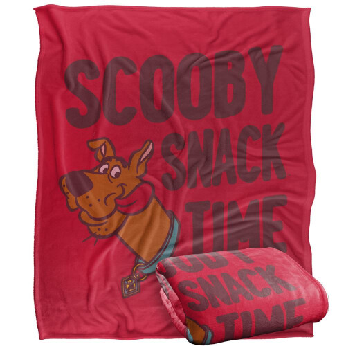 Scooby Doo (36in x 58in, Multicoloured) Scooby Doo Scooby Snack Time Blanket 2