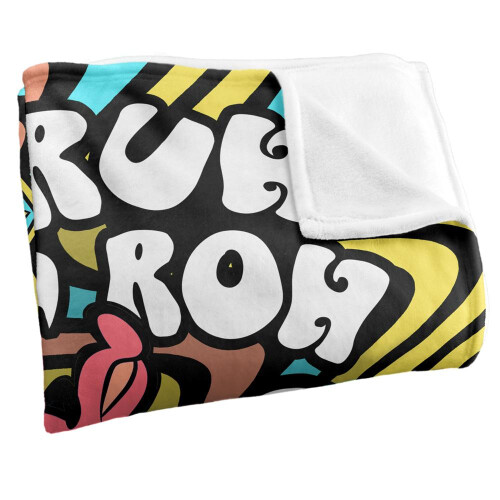 Scooby Doo (58in x 36in, Multicoloured) Scooby Doo Ruh Roh Blanket 1