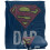 Superman (36in x 58in, Multicoloured) Superman Dad Logo Blanket 3