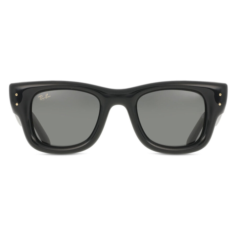 Ray-Ban Men's Black Ray-Ban Wayfarer Puffer Sunglasses - Image 4