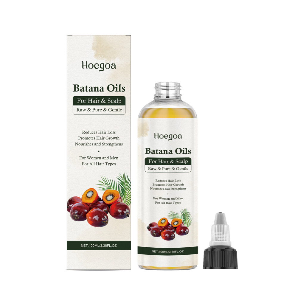 (100ML) HOEGOA hair care essential oil nourishes hair, improves tangled and frizzy hair, moisturizes and smoothes daily hair care oil