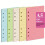 A5 Lined Refill Paper 100 Sheets 5 Colors 6-Hole Punch 1