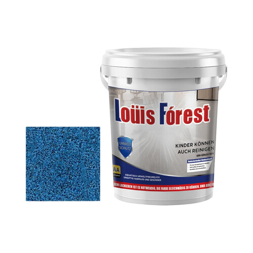 Epoxy Floor Paint Sky Blue High-Gloss 55ml 1