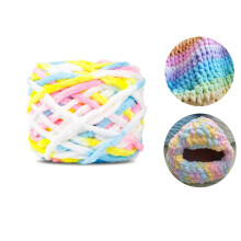 Knit Chenille Yarn Soft Warm Worsted Weight 0.22 lb