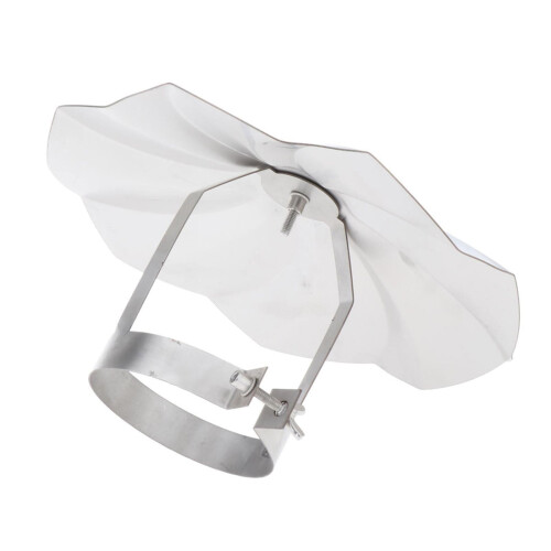 Chimney Rain Cap Flue Cowl Pipe 1 Piece