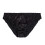 Satin Bikini Panties for Women Black M 1