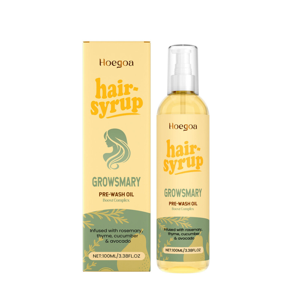 (100ml) HOEGOA rosemary pre-shampoo oil nourishes scalp, cares for smooth hair, moisturizes hair, nourishes hair oil