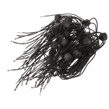 GOOHOCHY Hat Rope Lanyard Adjustable Black Elastic Band 30