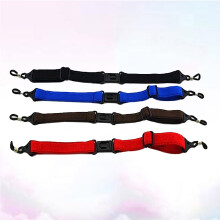 Eyeglass Retainer Strap Brown 4 Pieces