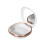 Retainer Case Slim Portable Storage Box with Mirror and 1