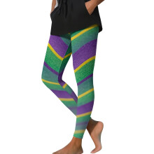 Women's St. Patrick's Day Leggings Shamrock Print