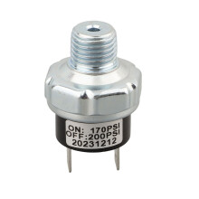 Pressure Switch Carbon Steel 170-200 PSI 12V DC
