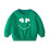 Green Kawaii Pullover Sweatshirt for Kids 7 Years 4
