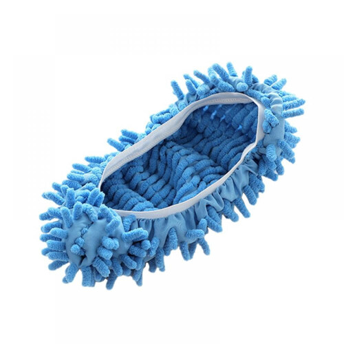 Multi-Function Duster Mop Slippers Washable Chenille 1 Pair