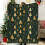 Christmas Foil Bow Throw Blanket with Gold Accents 6