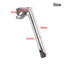 Gooseneck Bicycle Stem Aluminum 22.2 mm