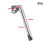 Gooseneck Bicycle Stem Aluminum 22.2 mm 1
