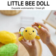Turtle Bee Crochet Kit with Yarn and Hook for Beginners