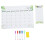 Refrigerator Decor Planner Erasable 25.0 x 10.0 in 4