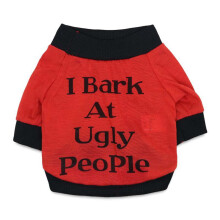 YUEHAO Dog Clothes Red Cotton Christmas Outfit for Small