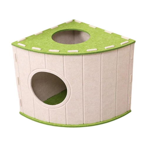 Cozy Enclosed Cat Bed Scratch Resistant 1 Pack