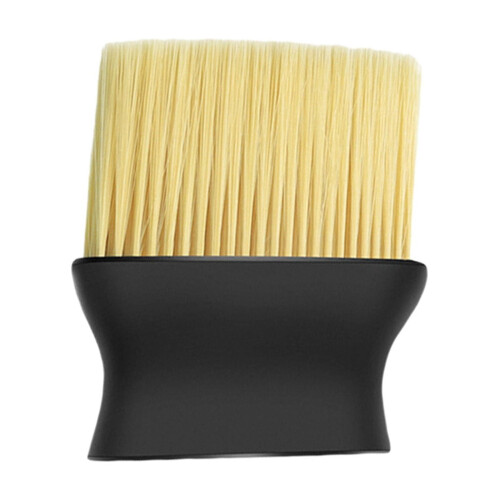 Auto Interior Dust Brush Soft Bristles Yellow 1pc 1