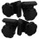 Hockey Visor Hardware Clips Reinforced Nylon 4 Sets 5
