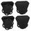 Hockey Visor Hardware Clips Reinforced Nylon 4 Sets 6