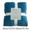 Coffee Flannel Jacquard Blanket 180x200cm 6