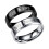 Women's Stainless Steel Promise Ring Silver Size 6 1