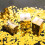 Table Confetti Decoration Gold Foil Metallic Tissue 0.22 lb 4