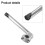 Gooseneck Bicycle Stem Aluminum 22.2 mm 3