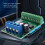 8Ch Input/Output Digital  TTL LvTTL CMOS RS485 IO Control Module Modbus Rtu Board for PLC Relay, (with Terminal) 5