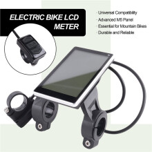 Universal Electric Bike LCD Display Screen E-Scooter M5 Panel Electric Bike LCD Meter for Mountain Bikes and E-Bike Part