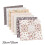 Cotton Print Fabric Squares 9.84"x9.84" 7-Pack 6
