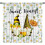 White Wood Stripe Bee Curtains Rod Pocket Thermal 2 Panels 1